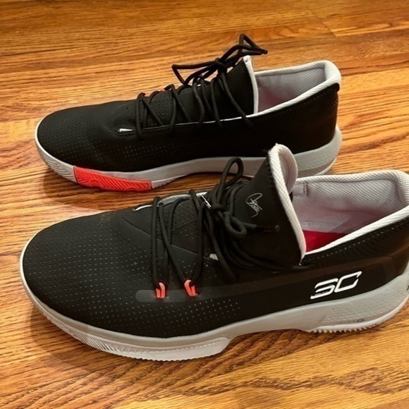 Under Armour Steph Curry 3 Zero III Black Mens Size 14 - Picture 3 of 8